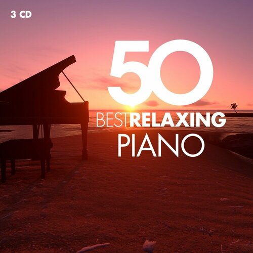 AUDIO CD Various: 50 Best Relaxing Piano. 3 CD europe gold 3cd