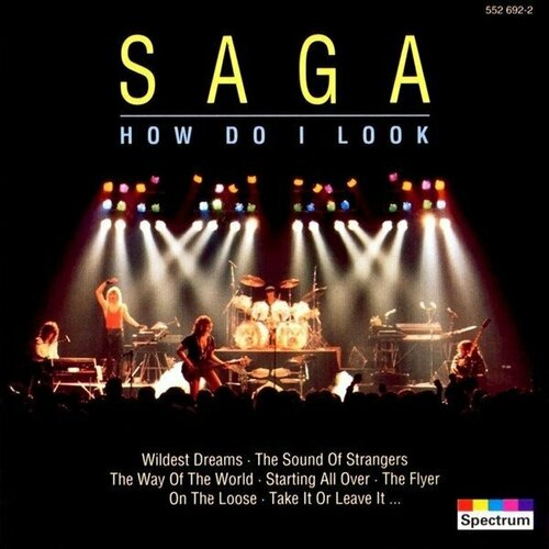 AUDIO CD Saga - How Do I Look. 1 CD go do it тканевые фитнес резинки go do it эспандеры тканевые набор из 3х 7 25 кг сумка 24 видео gray