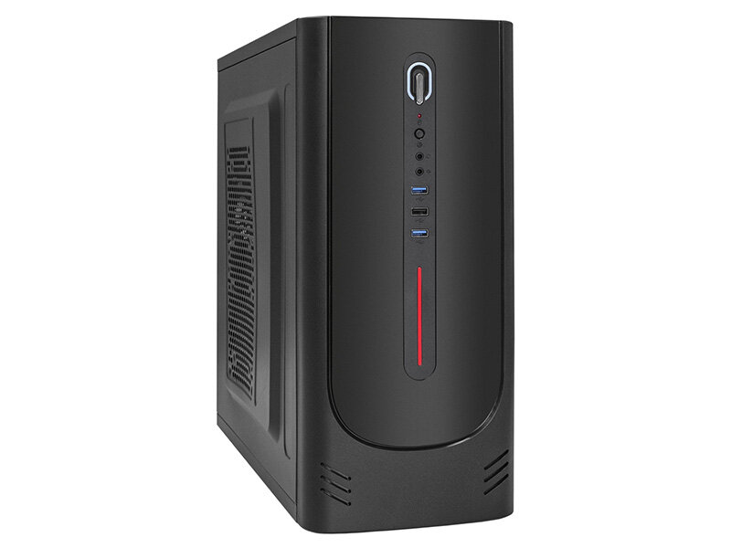 Корпус ExeGate Miditower XP-340U-XP600 Black EX292992RUS