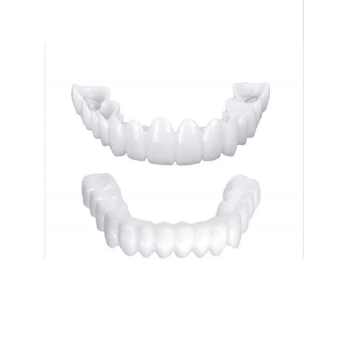 Виниры накладные OneTeamGroup, для отбеливания зубов, пластик, силикон, 2 шт