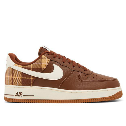 фото Кеды nike air force 1, размер 8,5us/41ru, коричневый, белый