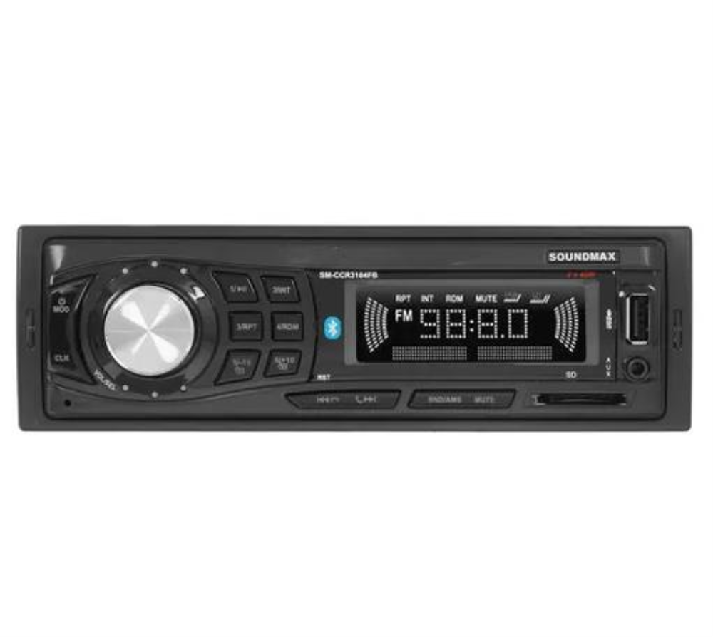 Автомагнитола SOUNDMAX SM-CCR3184FB, USB, SD/MMC - фото №12