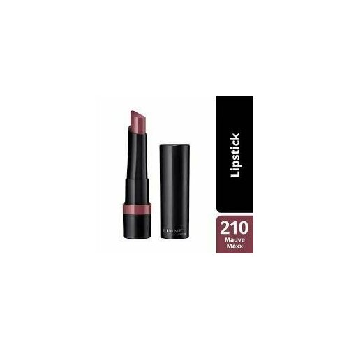 Rimmel London Lasting Finish Extreme Lipstick, матовая помада, оттенок 210 Mauve Maxx