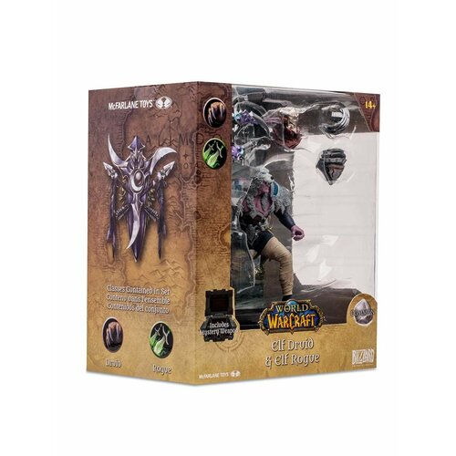 Фигурка McFarlane Toys World of Warcraft Elf Druid/Rogue: Common 12 см MF16672 фигурка world of warcraft orc shaman