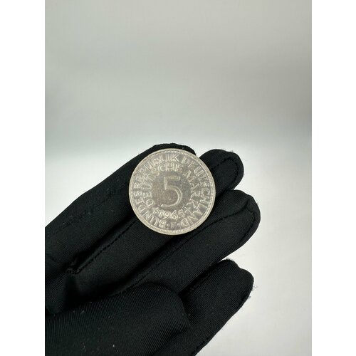 Монета Германия 5 марок 1965 год монета 5 марок 1914 d людвиг iii бавария германия