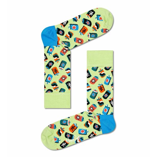 Носки Happy Socks Унисекс носки Happy socks Candy Sock CAN01, размер 36-40, зеленый daishana 20pieces 10pair lot new fashion candy colored sock women ankle sock funny cute boat socks casual lady girl sokken mujer