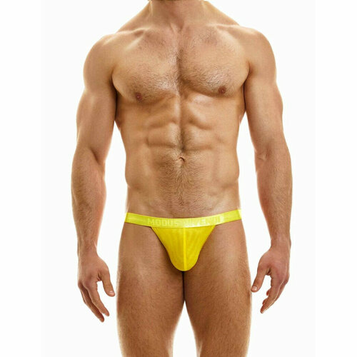 фото Трусы modus vivendi muslin - t-string, размер l, желтый