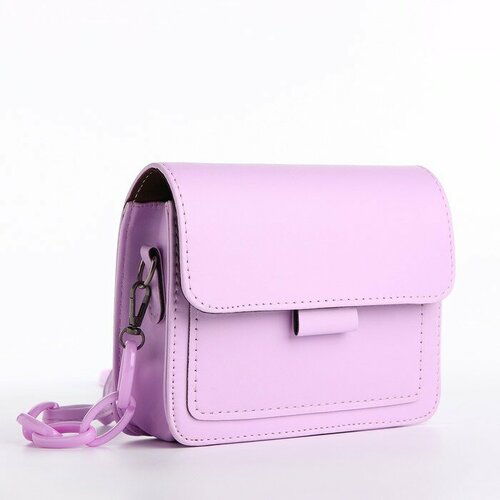 фото Сумка мессенджер nazamok, сиреневый