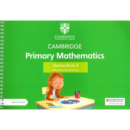 Cambridge Primary Mathematics. 2nd Edition. Stage 4. Games Book with Digital Access | Wood Mary