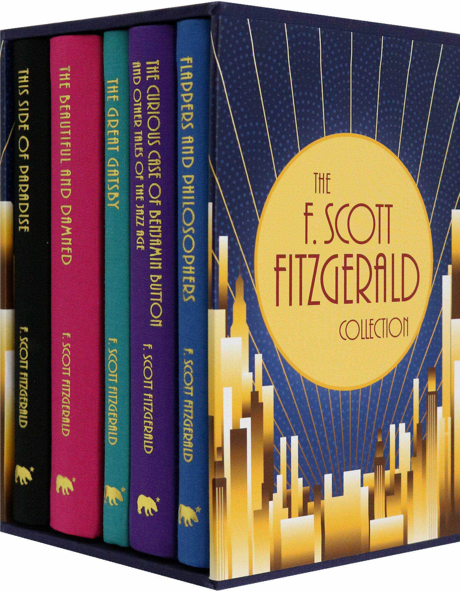 The F. Scott Fitzgerald Collection. 5 Volume Box Set / Книга на Английском - фото №1