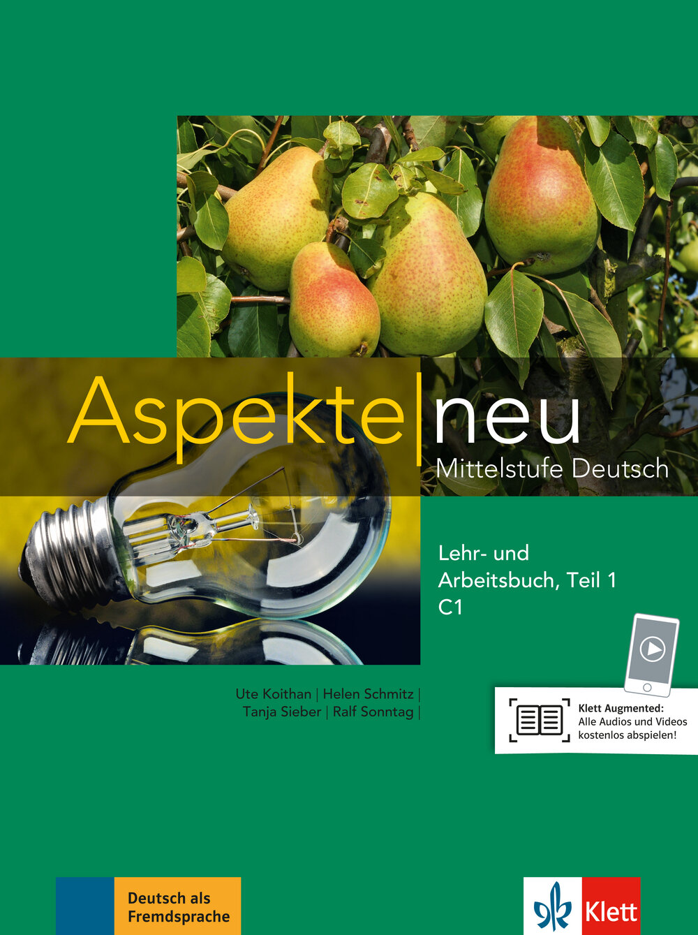 Aspekte neu. C1. Lehr- und Arbeitsbuch. Teil 1. Mittelstufe Deutsch (+CD)