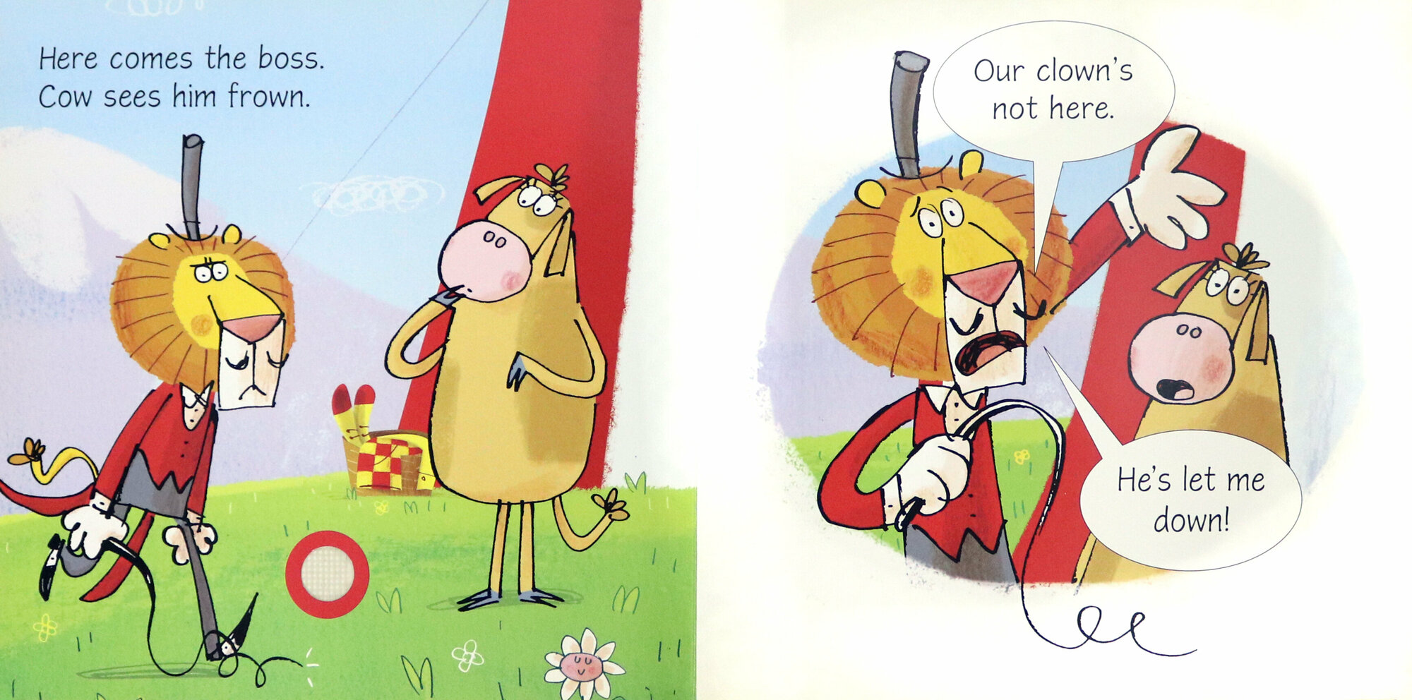 Пантер Рассел "Listen & Learn Story Books. Cow Takes a Bow" - фото №5