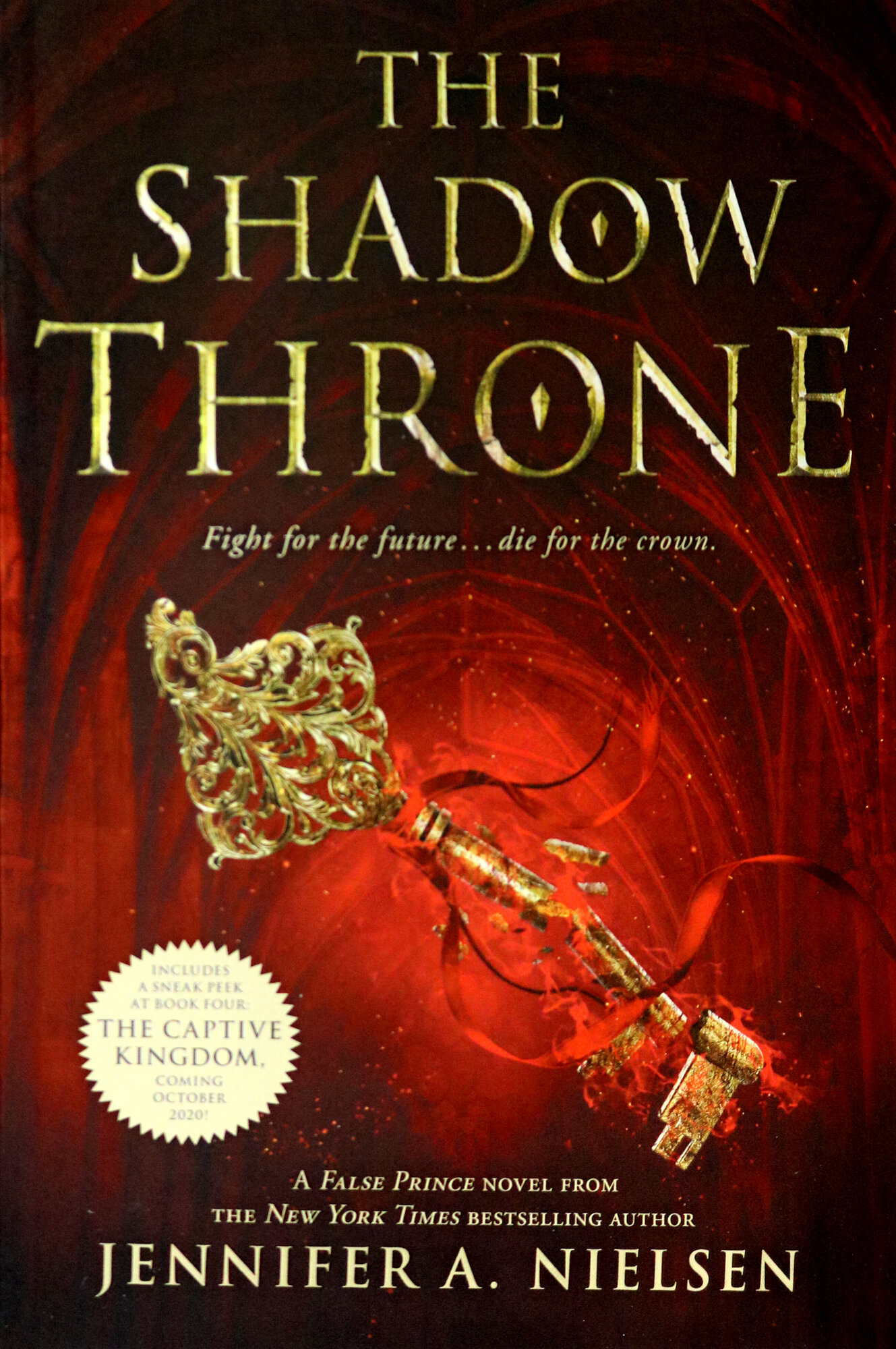 The Shadow Throne / Nielsen Jennifer A. / Книга на Английском / Нильсен Дженнифер А. - фото №1