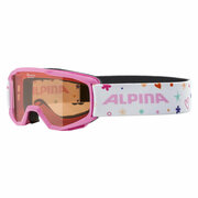 Очки горнолыжные ALPINA Piney Rose-Rose Matt/Orange S2