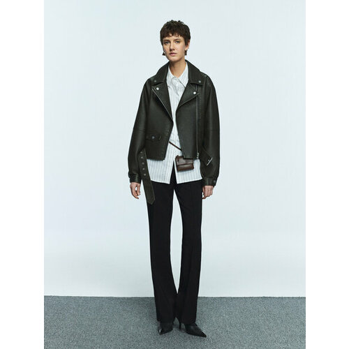 фото Брюки zarina, размер xs (ru 42)/170, черный