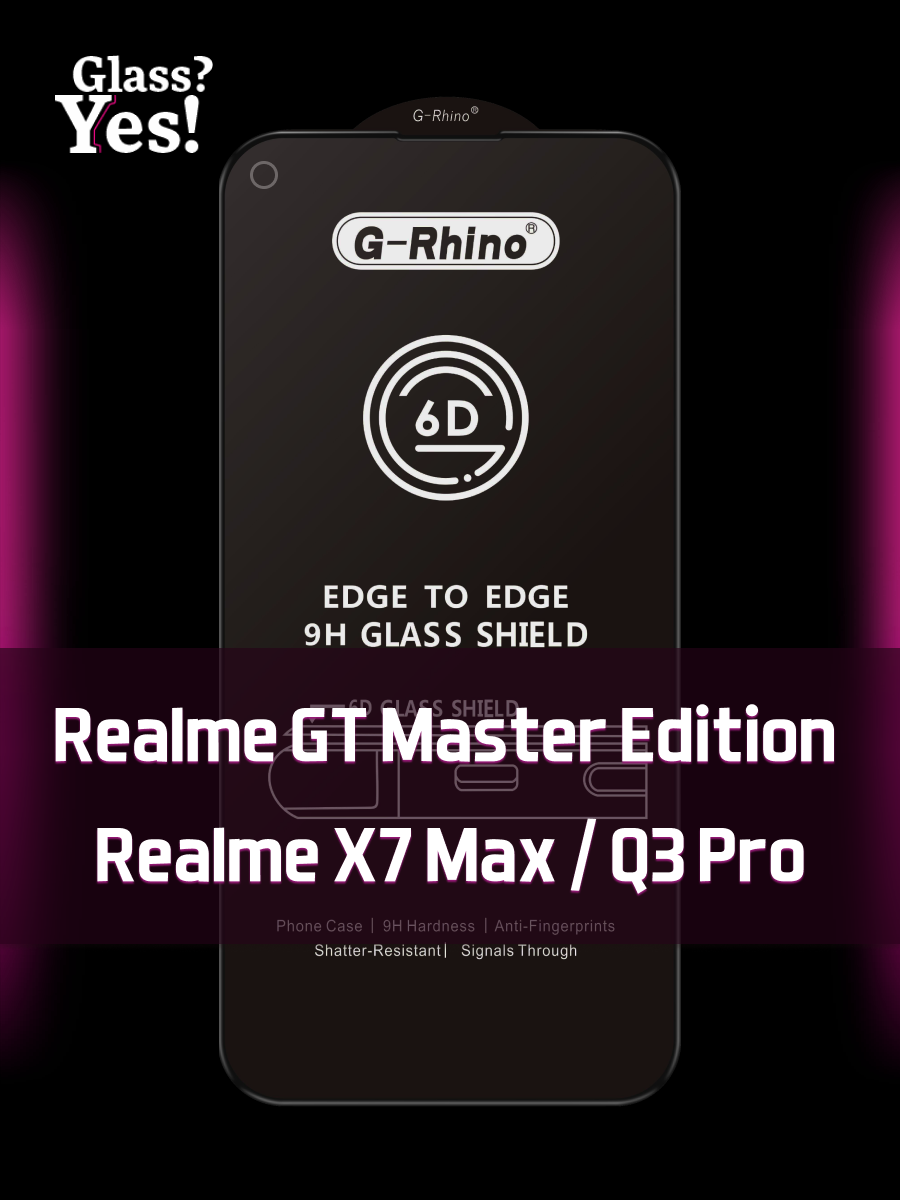 Защитное cтекло на Realme GT Master Edition Realme X7 Max Q3 Pro