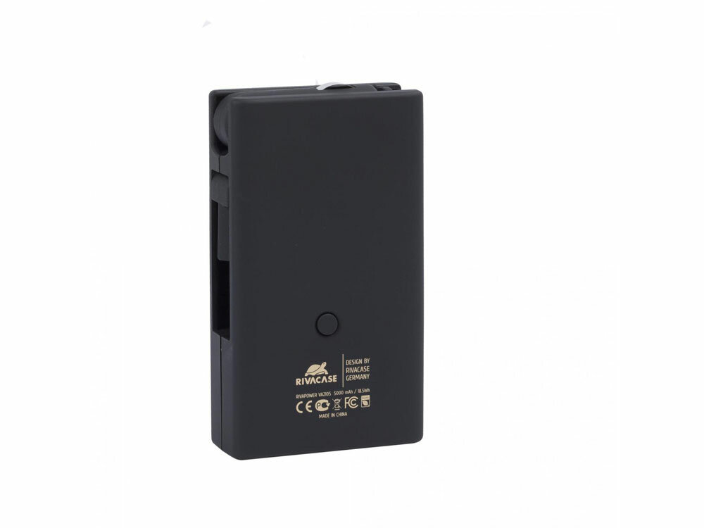 Внешний аккумулятор VA4749 со встроенным зарядным устройством, 5000 mAh, черный — фото 5
