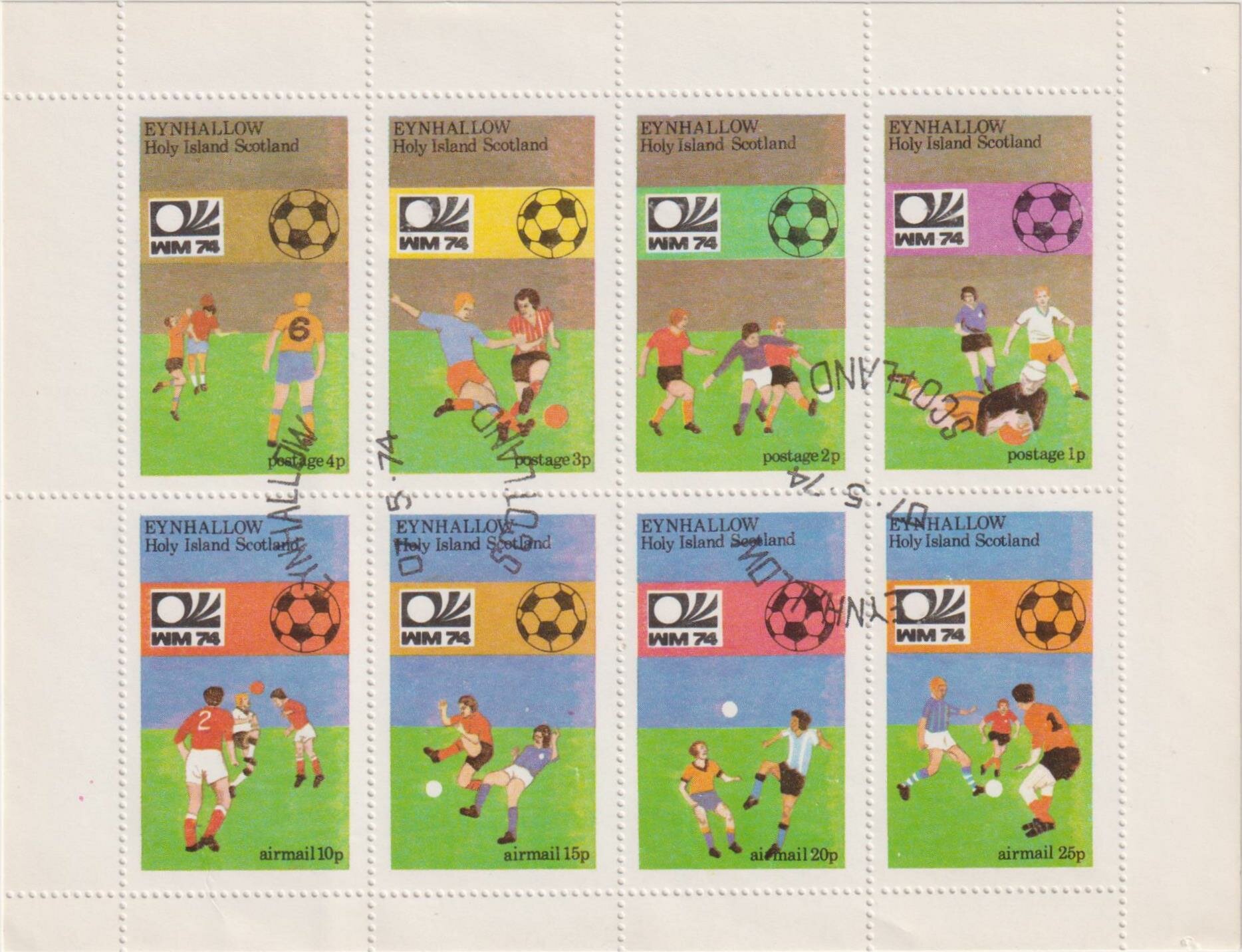 Почтовые марки Великобритания 1973г. "Футбол" Футбол, Спорт U