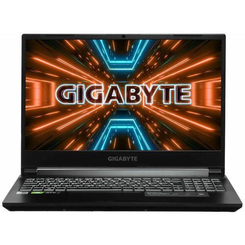 Ноутбук Gigabyte G5 Core i7 12650H 16Gb SSD512Gb NVIDIA GeForce RTX4050 6Gb 156 IPS FHD 1920x1080 Windows 11 Home black WiFi BT Cam MF5-G2KZ353SH 14328600₽
