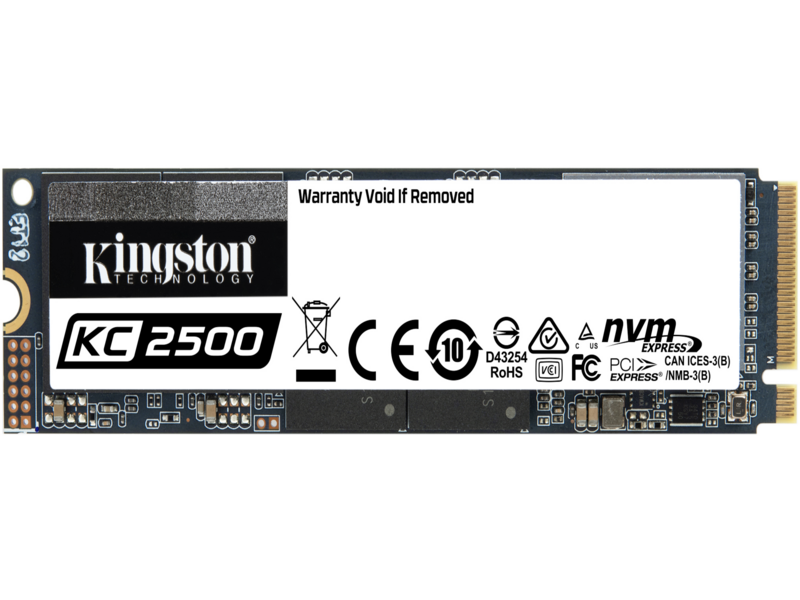 SSD накопитель KINGSTON KC2500 1ТБ, M.2 2280, PCI-E x4, NVMe - фото №12