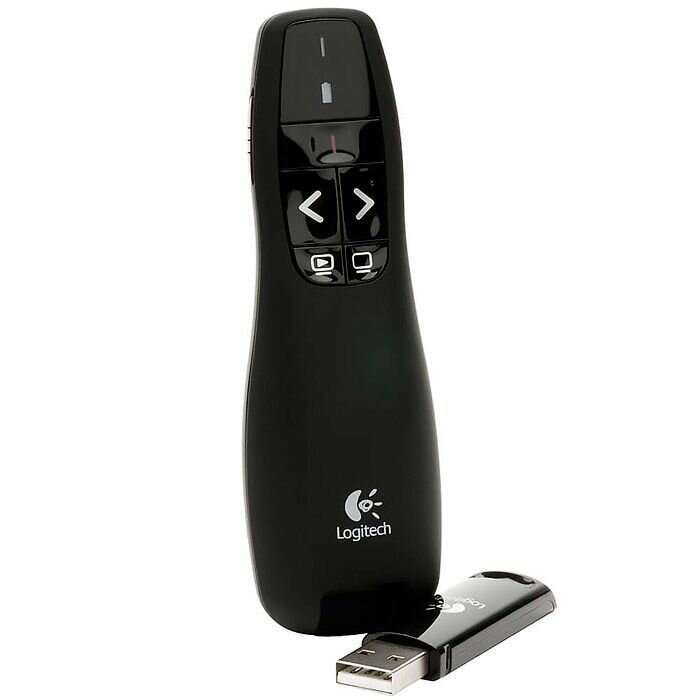 Презентер Logitech Wireless Presenter R400 Black USB