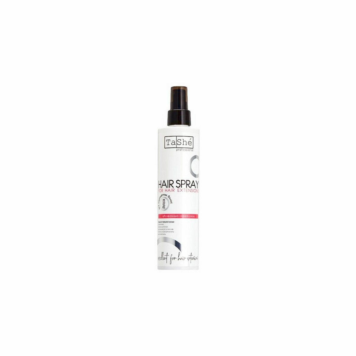 Двухфазный спрей-уход для наращенных волос Tashe professional Two-phase care spray объём 250мл, - 1шт