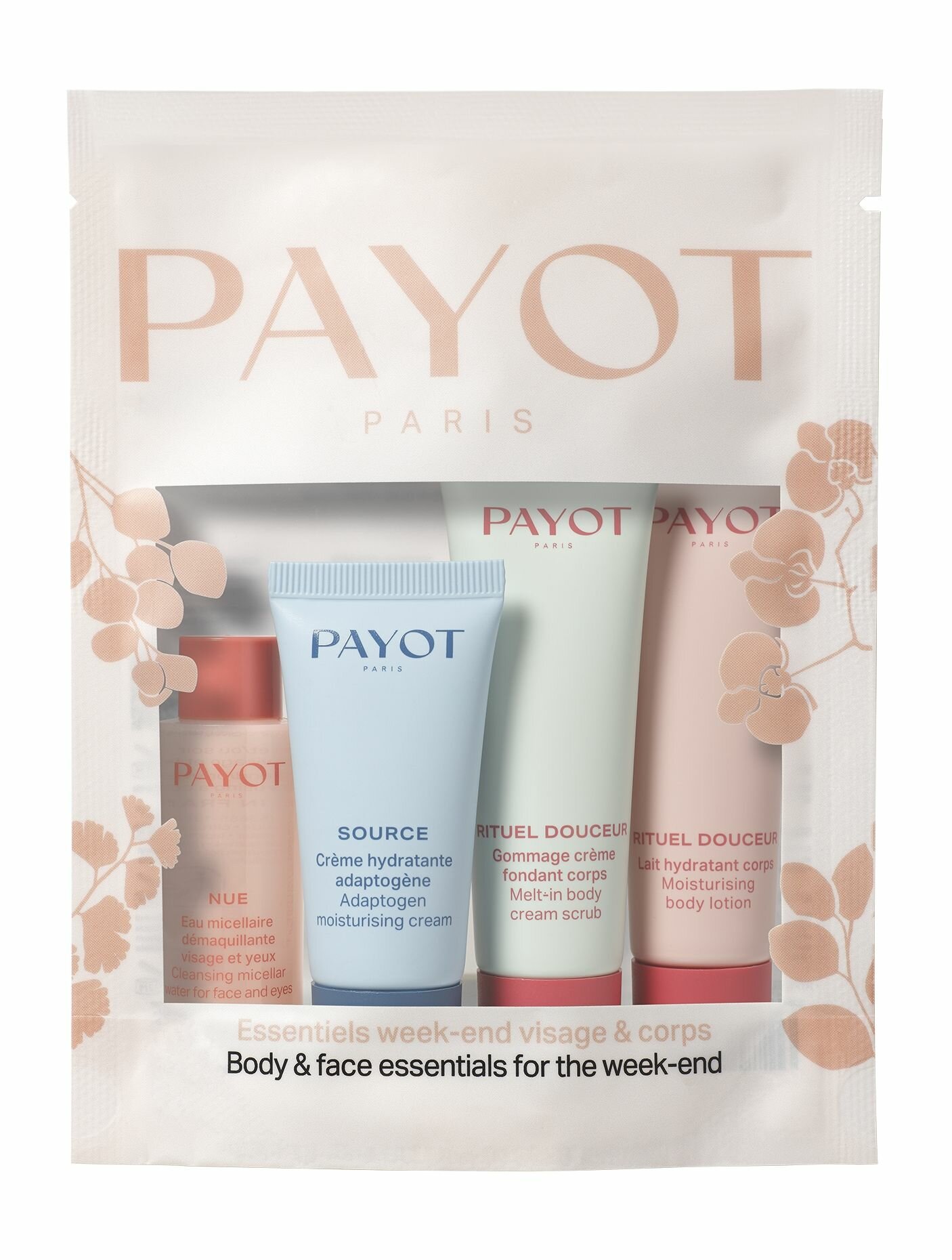 Набор для ухода за кожей лица и тела / Payot Week-end Body and Face Essentials
