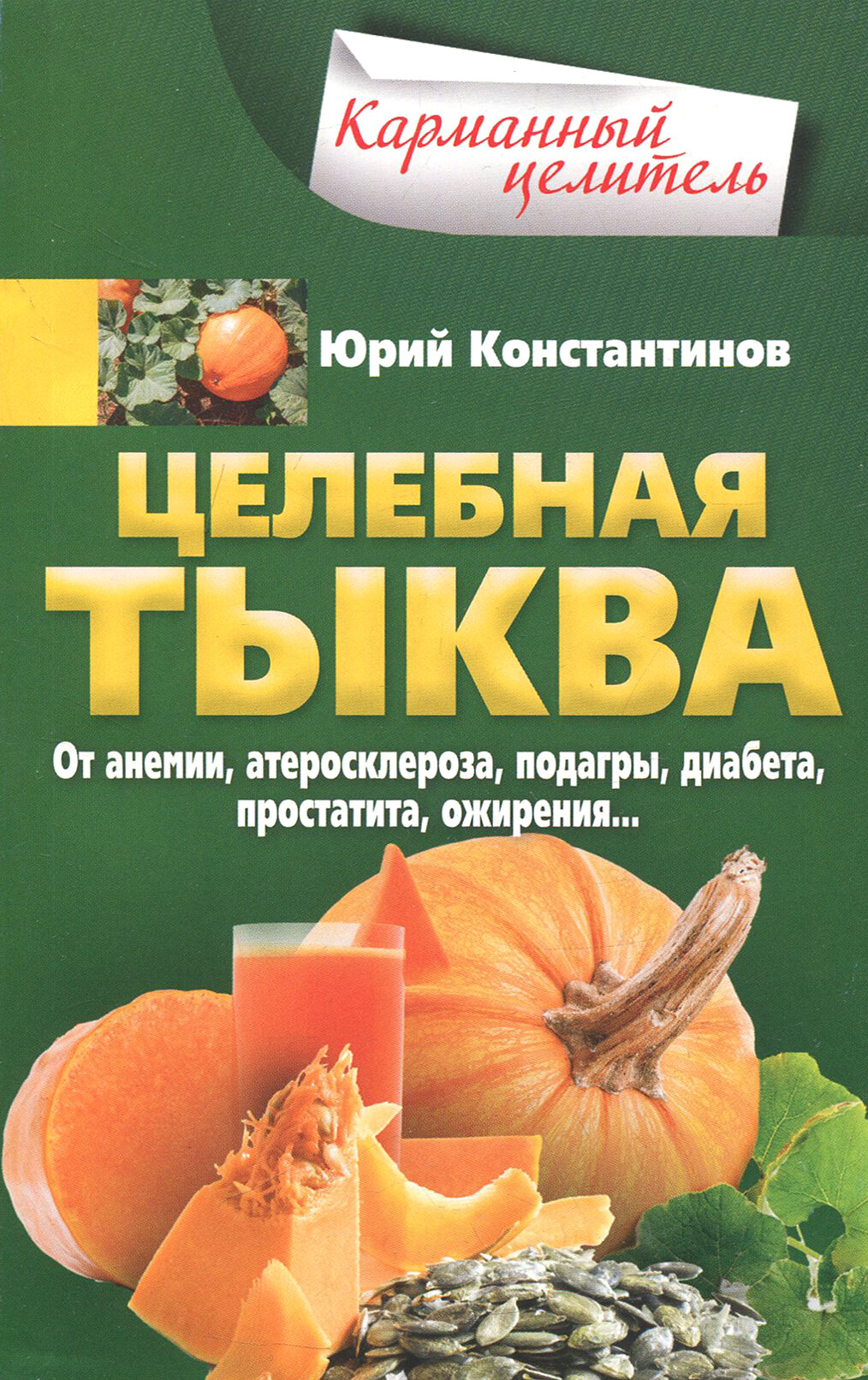 Целебная тыква. От анемии, атеросклероза, подагры, диабета, простатита, ожирения…