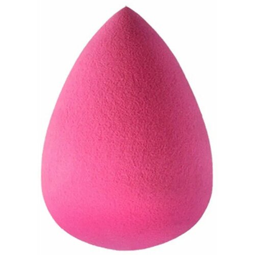 Спонж косметический для макияжа лица яйцо тёмно-розовый HOT PINK, в упаковке 6см