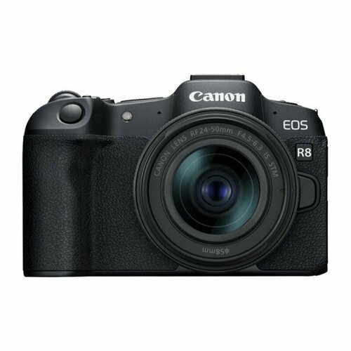 Фотоаппарат Canon EOS R8 Kit RF 24-50mm f45-63 IS STM черный 18990000₽