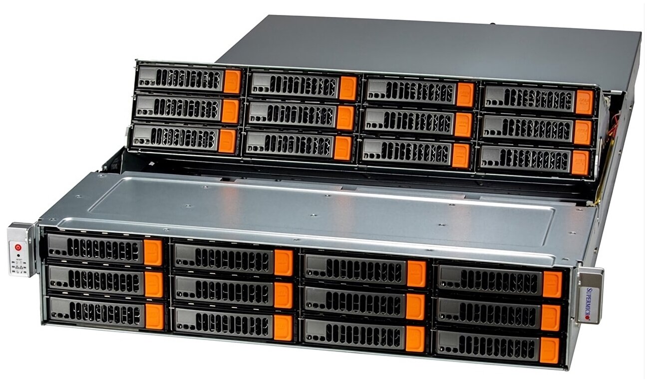 Supermicro SSG-620P-E1CR24L/2U/2x4189/ 16xDDR4-3200 RDIMM/LRDIMM/ 28x2.5",3.5", M.2