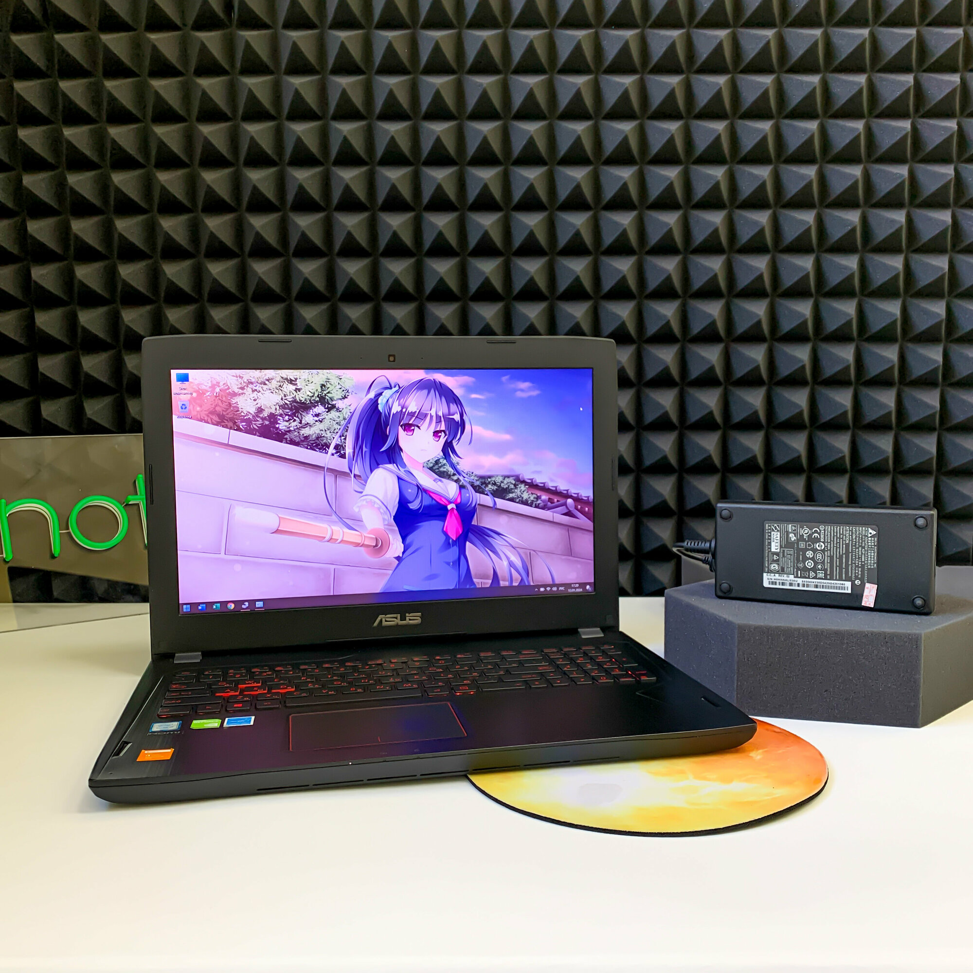 Ноутбук Asus FX60V (1920x1080, Intel Core i7-6700HQ 2.60-3.50 ГГц, RAM 8 ГБ, SSD 128ГБ HDD 1000ГБ, GeForce GTX 1060 (3gb), Win11)