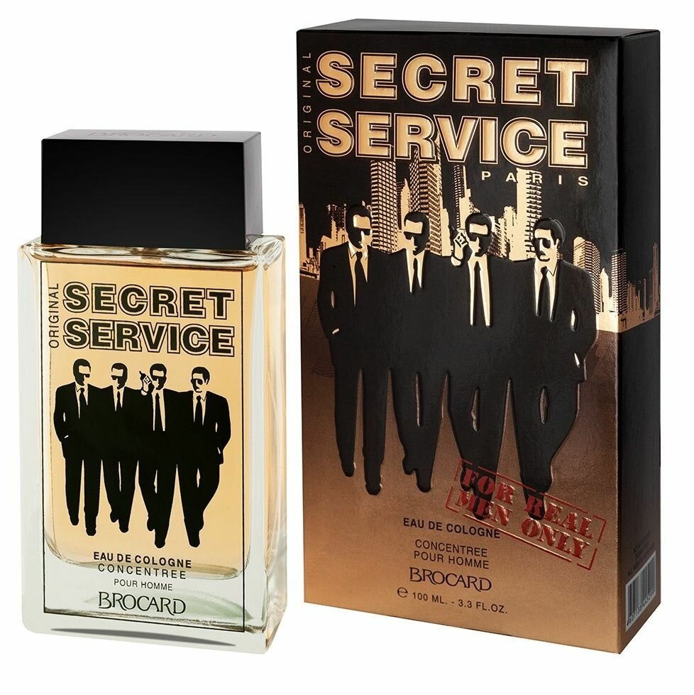 Brocard Secret Service Original Одеколон для мужчин, 100 мл