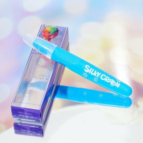 Карандаш-мелок для волос 1 шт голубой 434₽