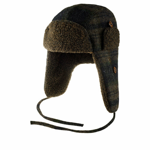 фото Шапка ушанка stetson, зеленый