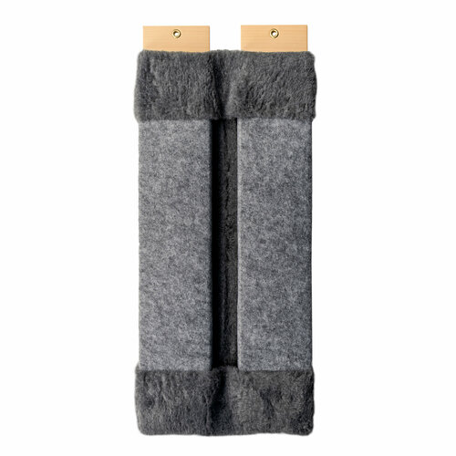 Когтеточка для кошек настенная угловая 55х9,5 см / ZooMoDa