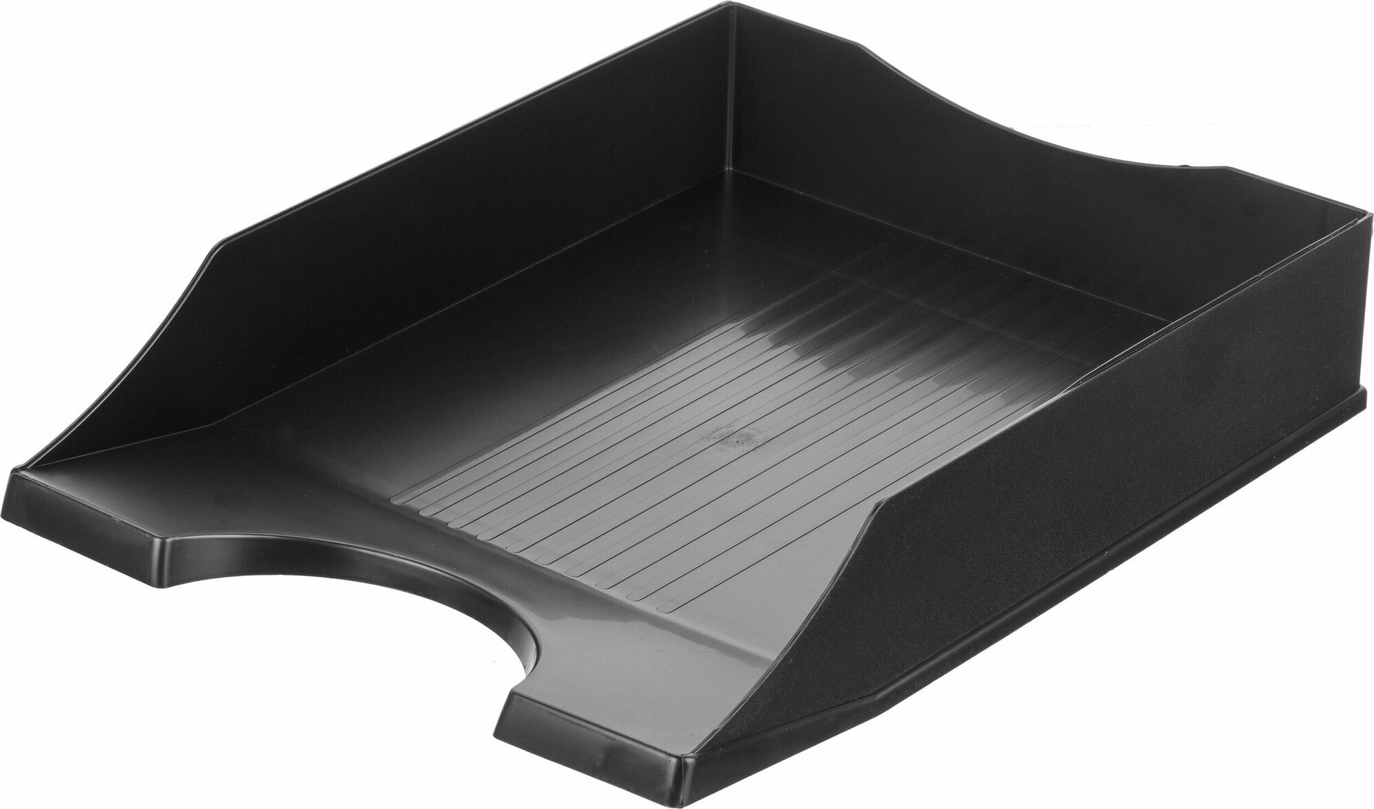 фото Лоток для бумаг горизонтальный Attache Economy Office черный