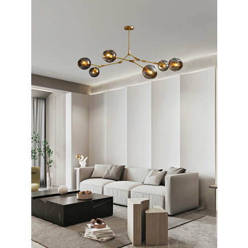 Светодиодная подвесная люстра для спальни и гостиной