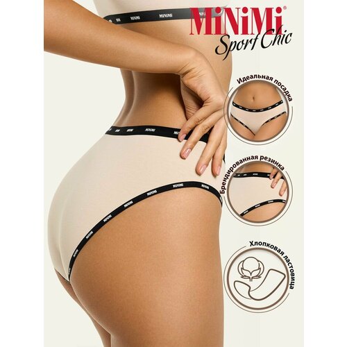 трусы minimi ms221 трусы женские slip grigio Трусы MiNiMi, 5 шт., размер 42 (XS), мультиколор