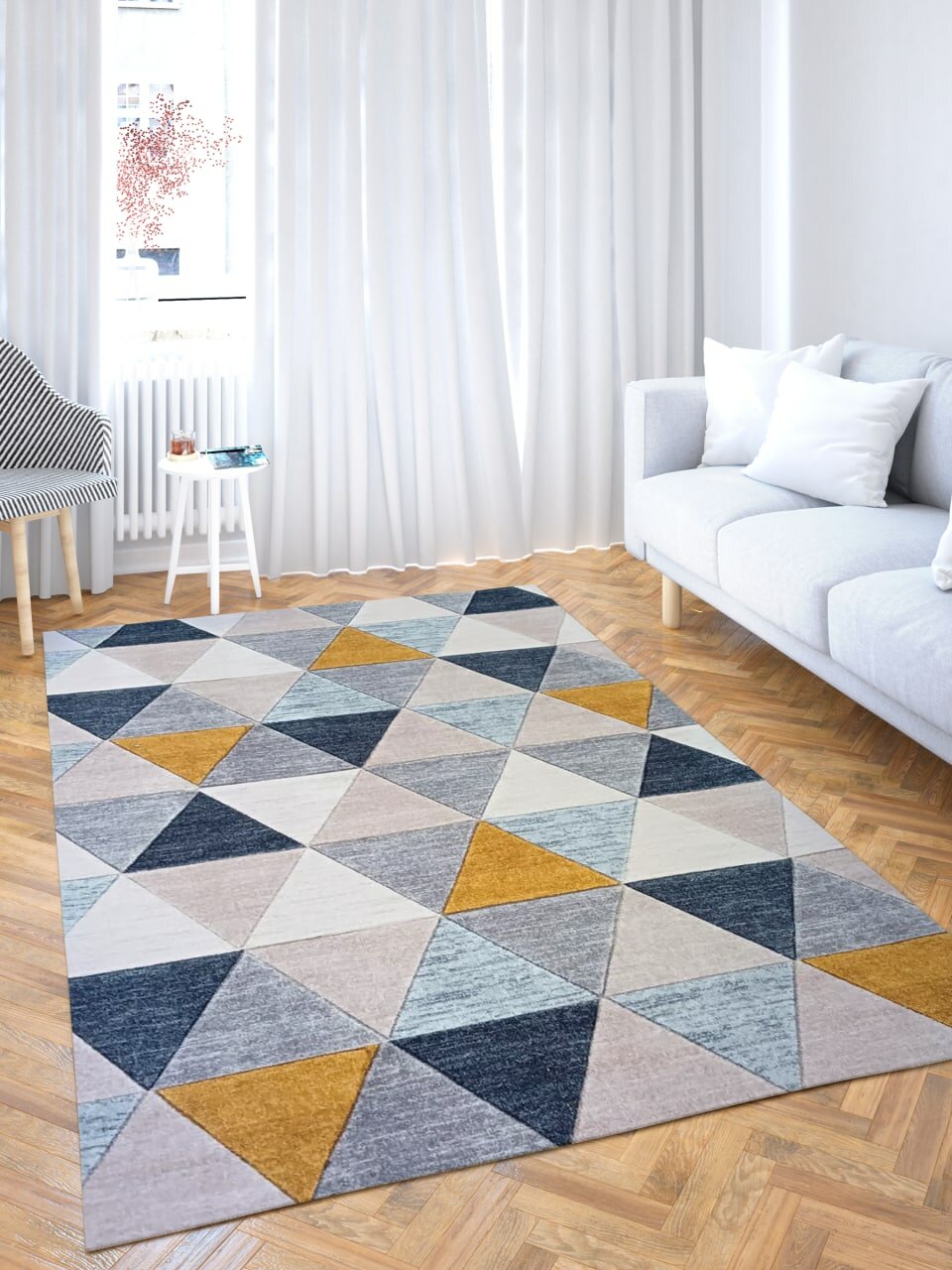 фото Ковёр напольный прямоугольный. 100% PP BCF