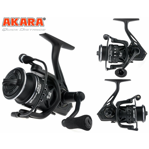 Катушка безынерционная Akara Quick Distance 2000 6+1 bb катушка akara quick distance 2000 6 1 bb