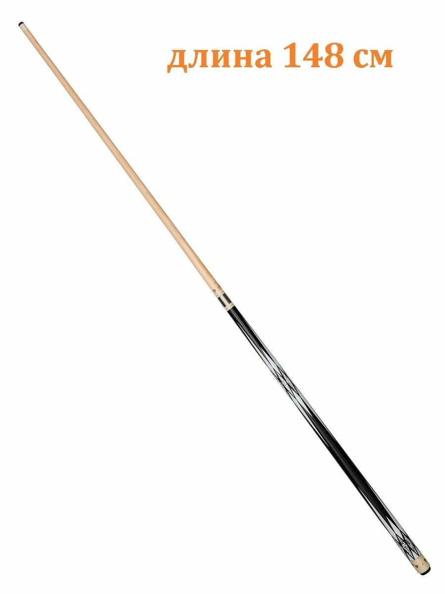 Кий для бильярда Estafit Lux 148 см разборный серый