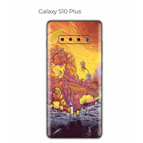 Гидрогелевая пленка на Galaxy S10 Plus заднюю панель / защитная пленка для Samsung Galaxy S10 Plus защитная гидрогелевая пленка для samsung galaxy s10 plus на заднюю поверхность