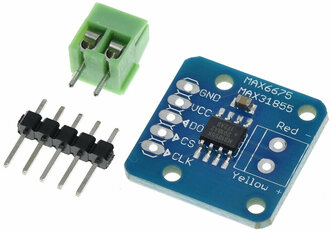 Модуль цифрового измерения температуры (Temperature Digitizer) для термопары К-типа (K-type), SPI, MAX31855K, 1 шт.