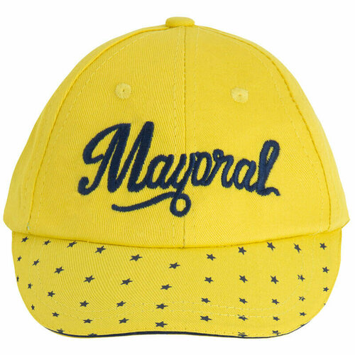 Бейсболка Mayoral, размер 48, желтый бейсболка mayoral размер 48 синий