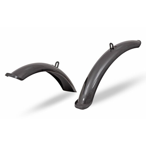 фото Крылья велосипедные 18"-20" пластиковые комплект rush hour