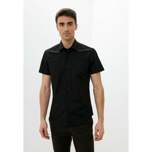 фото Рубашка bawer, размер s, черный