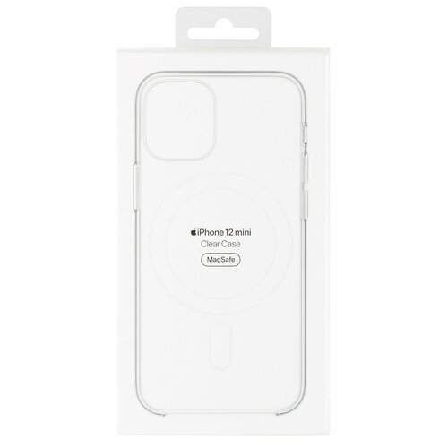 Чехол Apple MagSafe прозрачный для iPhone 12 mini. Айфон 12 мини, прозрачный чехол для смартфона apple iphone 12 mini remax crystal series magsafe magnetic phone case rm 1690 прозрачный