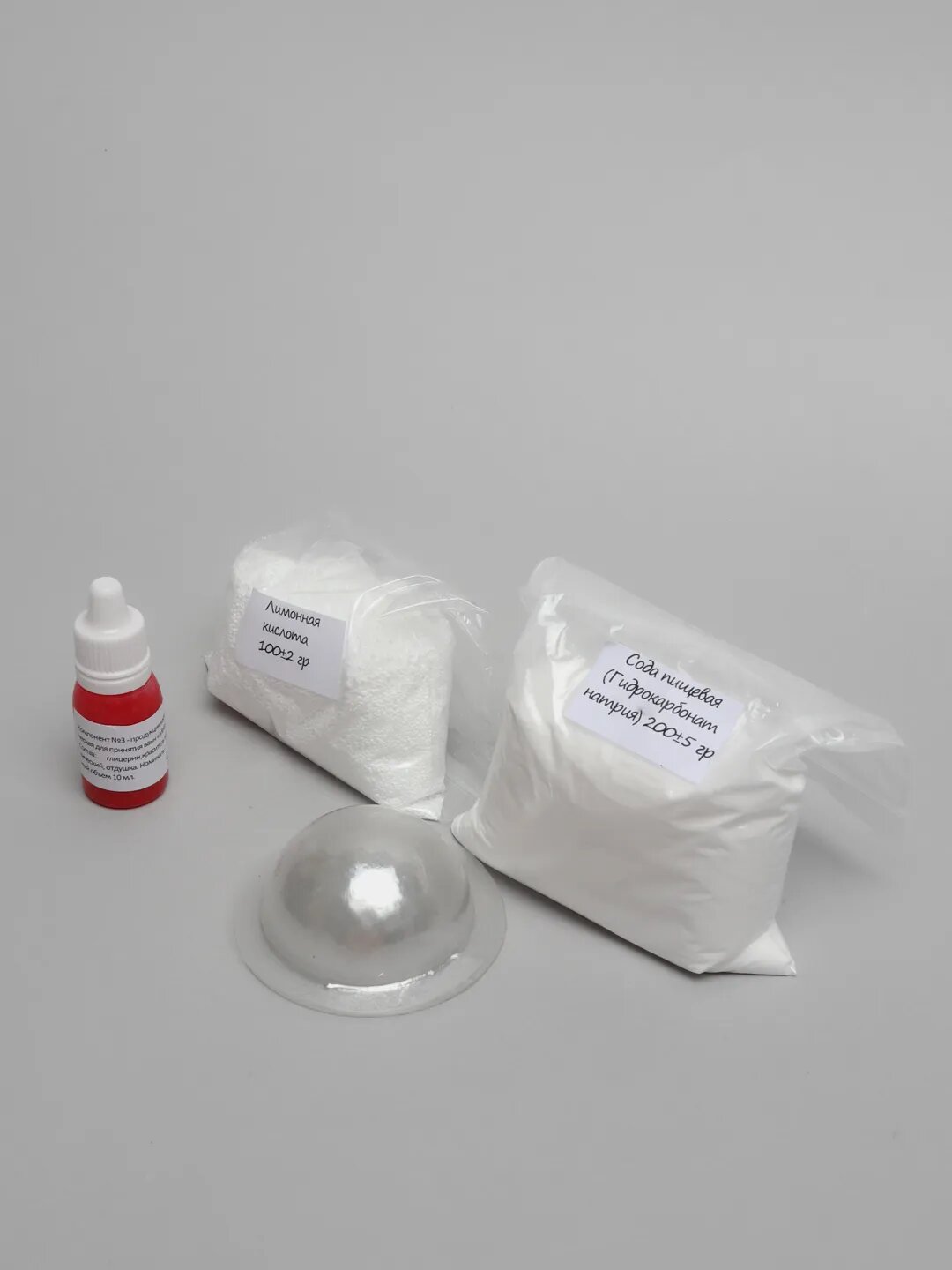 Набор для творчества Hit Imagination Создание бомбочек для ванн клубника - фото №12