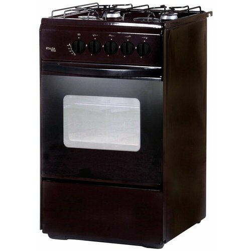 Газовая плита лада Nova RG 24040 Br аналог PRS 14120-03 Br 4-х без щит без жар корич стр вар 1547900₽